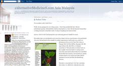Desktop Screenshot of 1alternativemedicines.blogspot.com