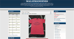Desktop Screenshot of malaysiangenes.blogspot.com