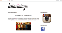 Desktop Screenshot of lottavintage.blogspot.com