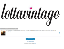 Tablet Screenshot of lottavintage.blogspot.com