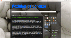 Desktop Screenshot of pezinhosdelorenzo.blogspot.com