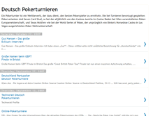 Tablet Screenshot of pokerturnieren.blogspot.com