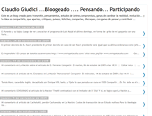 Tablet Screenshot of claudiogiudici.blogspot.com