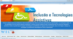 Desktop Screenshot of inclusao-tecnologias.blogspot.com