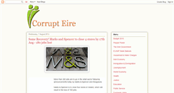 Desktop Screenshot of corrupteire.blogspot.com
