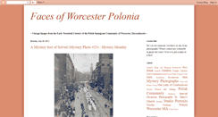 Desktop Screenshot of facesofworcesterpolonia.blogspot.com