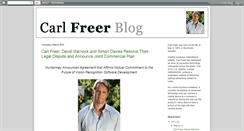 Desktop Screenshot of carl-freer.blogspot.com