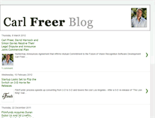 Tablet Screenshot of carl-freer.blogspot.com