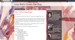 Desktop Screenshot of lizzybethdukandiet.blogspot.com