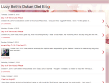 Tablet Screenshot of lizzybethdukandiet.blogspot.com