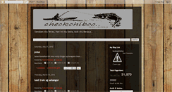 Desktop Screenshot of checkchiboo.blogspot.com