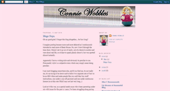 Desktop Screenshot of conniewobbles.blogspot.com