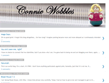 Tablet Screenshot of conniewobbles.blogspot.com