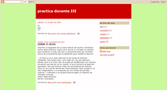 Desktop Screenshot of practicadocenteiii.blogspot.com