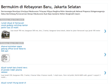 Tablet Screenshot of kebayoranbaru.blogspot.com