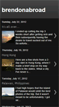 Mobile Screenshot of brendonsf.blogspot.com