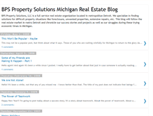 Tablet Screenshot of bpsproperties.blogspot.com