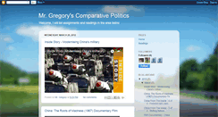 Desktop Screenshot of pattoncomparativepolitics.blogspot.com