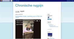Desktop Screenshot of chronische-rugpijn.blogspot.com