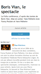 Mobile Screenshot of borisvian-leshistrions.blogspot.com