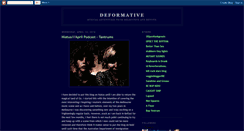 Desktop Screenshot of deformative.blogspot.com