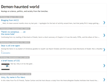 Tablet Screenshot of demon-hauntedworld.blogspot.com