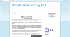 Desktop Screenshot of krecording.blogspot.com