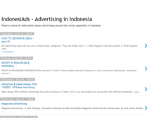 Tablet Screenshot of indonesiads.blogspot.com