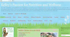 Desktop Screenshot of kelleysnutrition.blogspot.com