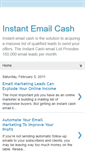 Mobile Screenshot of instantemailcash.blogspot.com