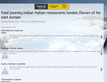 Tablet Screenshot of foodjourneyrestaurant.blogspot.com