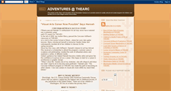 Desktop Screenshot of adventuresatthearc.blogspot.com