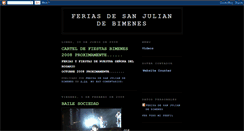 Desktop Screenshot of feriasdesanjulian.blogspot.com