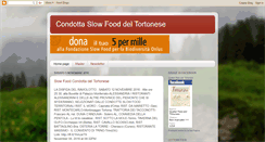 Desktop Screenshot of condottadeltortonese.blogspot.com