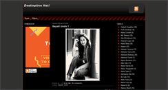 Desktop Screenshot of destinationhot.blogspot.com