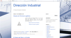 Desktop Screenshot of direccionindustrial.blogspot.com