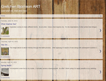 Tablet Screenshot of gretchenbjornsonart.blogspot.com