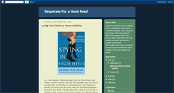 Desktop Screenshot of desperateread.blogspot.com