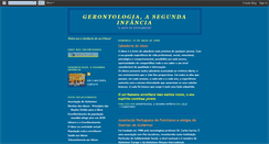 Desktop Screenshot of gerontologiaasegundainfancia.blogspot.com