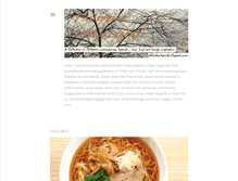 Tablet Screenshot of philurbanlegends.blogspot.com