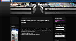 Desktop Screenshot of iphonetech-app-reviews.blogspot.com