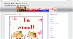 Desktop Screenshot of amor-amistad-pasion.blogspot.com