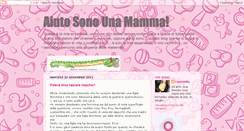 Desktop Screenshot of aiutosonounamamma.blogspot.com