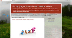 Desktop Screenshot of pocoyodibujitos.blogspot.com