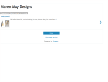 Tablet Screenshot of marenmay.blogspot.com