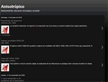 Tablet Screenshot of anisotropico.blogspot.com