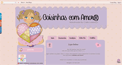 Desktop Screenshot of coisinhas-com-amor.blogspot.com