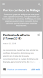 Mobile Screenshot of caminosdemalaga.blogspot.com