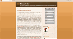 Desktop Screenshot of mundogutx0.blogspot.com