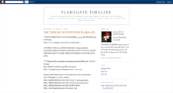 Desktop Screenshot of plamegatetimeline.blogspot.com